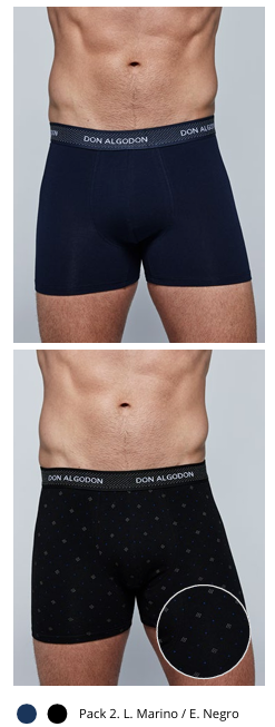 Pack de 2 BOXER DON ALGODÓN - PB 709