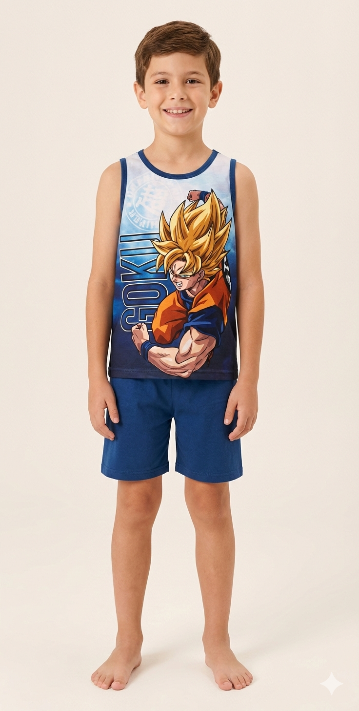 Pijama niño SUN CITY EZ20075 (Dragon Ball – Goku)