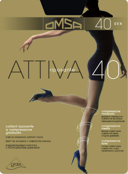 Panty Omsa Attiva 40 DEN