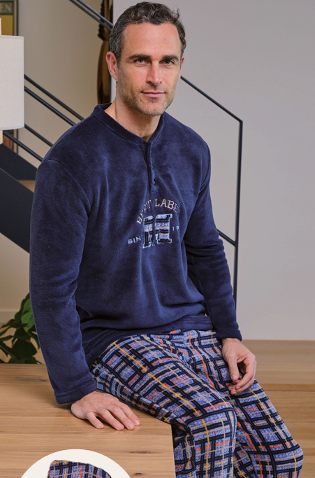 PIJAMA MUSLHER HOMBRE - 255661