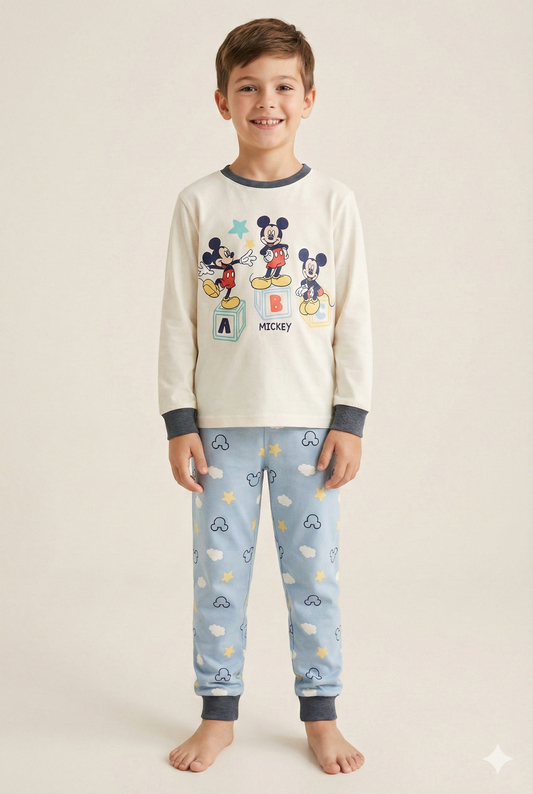 Pijama bebé niño SUN CITY EZ03009 (Mickey ABC)