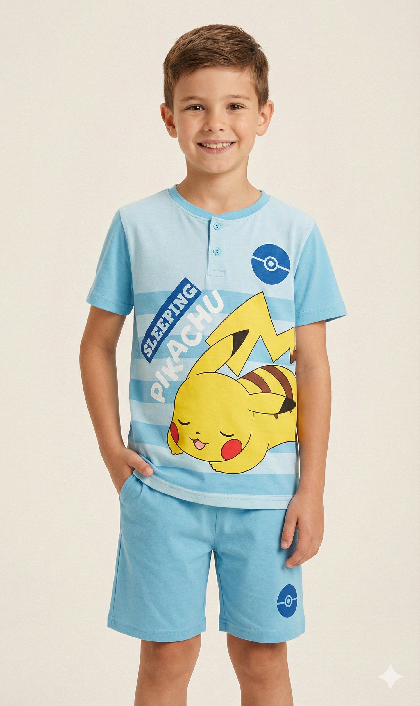 Pijama niño SUN CITY EZ20053 (Sleeping Pikachu)