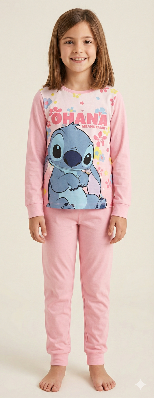 Pijama niña SUN CITY EZ20035 (Ohana Stitch)
