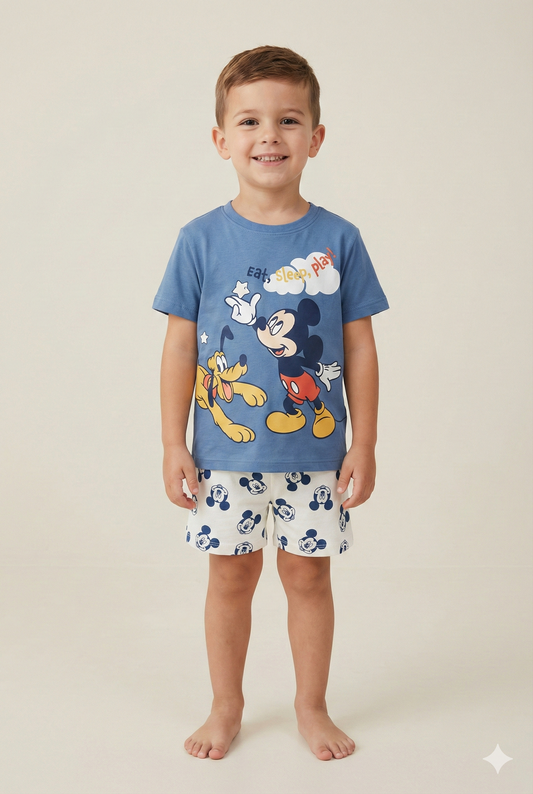 Pijama bebé SUN CITY EZ03018 (Mickey & Pluto)
