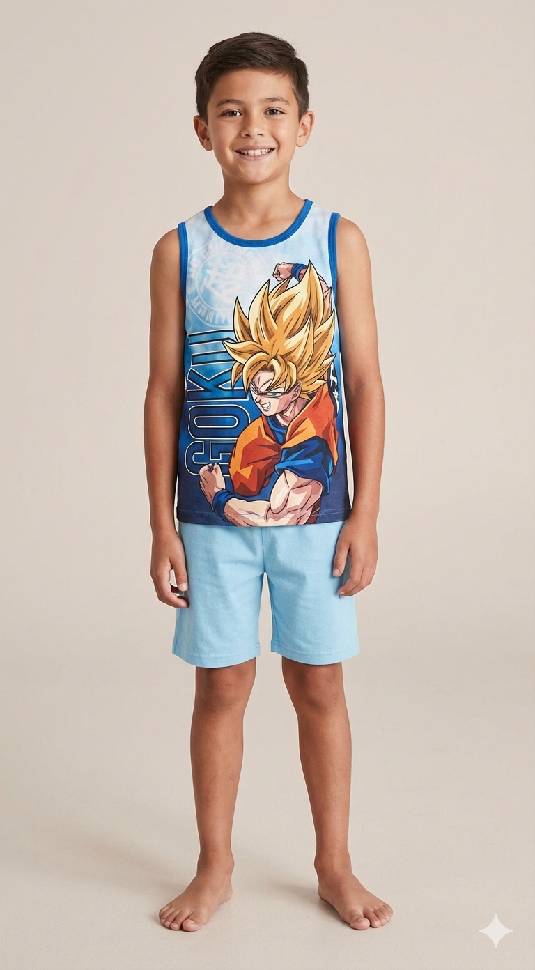 Pijama niño SUN CITY EZ20075 (Dragon Ball – Goku)