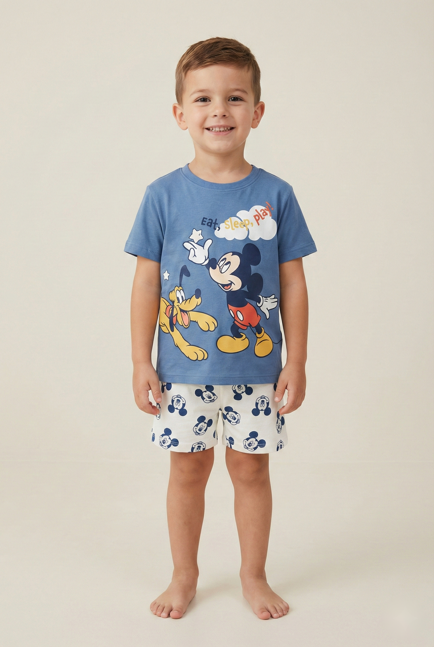 Pijama bebé SUN CITY (Mickey & Pluto)